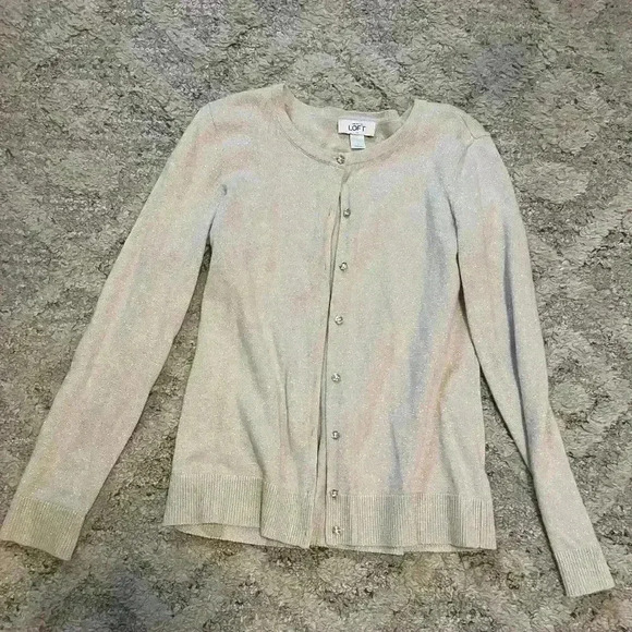 Loft Soft Gold Sweater - Picture 1 of 2